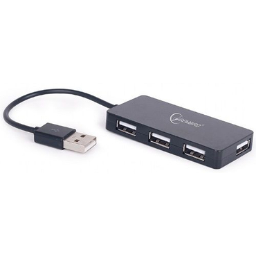 Разветвитель USB 2.0 Gembird UHB-U2P4-03 4 порта, блистер